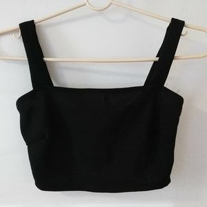 NWT Fashion Nova Black Crop Top Size Small